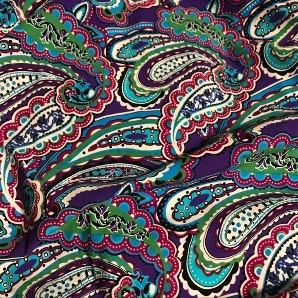 Spanx power Swimsuit paisley swimsuit tankini top sz small - Picture 3 of 3